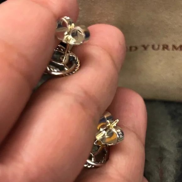 David Yurman Infnity 7mm Prasiolite with DY Pouch - Picture 6 of 9